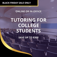 Load image into Gallery viewer, Tutoring for College Students