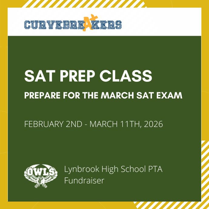 Lynbrook High School PTA SAT Class for the March 2026 Exam