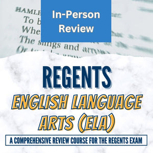 English Language Arts (ELA) Regents Review Class (IN-PERSON)