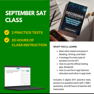 SAT Class for the September 2026 Exam – Curvebreakers