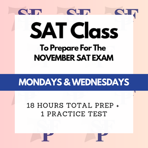 SFP November 2025 SAT Class