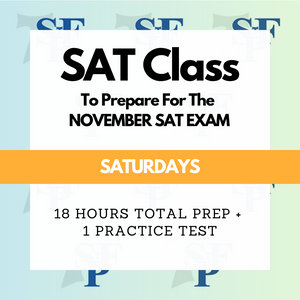 SFP SAT Class for the November 2023 Exam