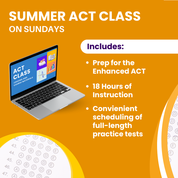 Summer 2025 ACT Class on Sundays