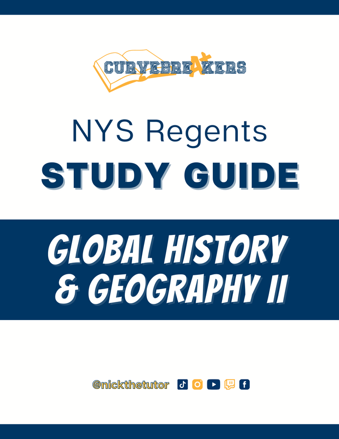 Global History II Regents Study Guide