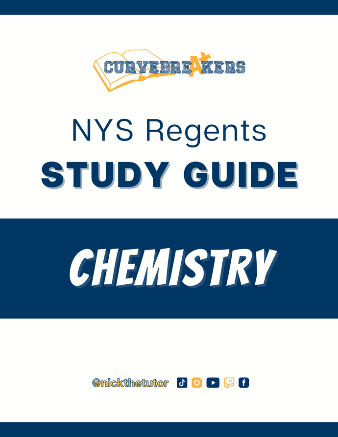 Chemistry Regents Study Guide