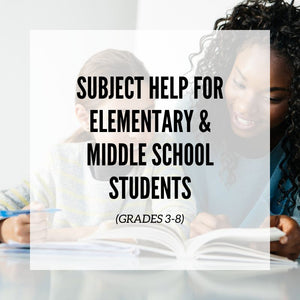 Subject Help for Grades 3-8